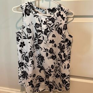 Ann Taylor Floral Top Size Small